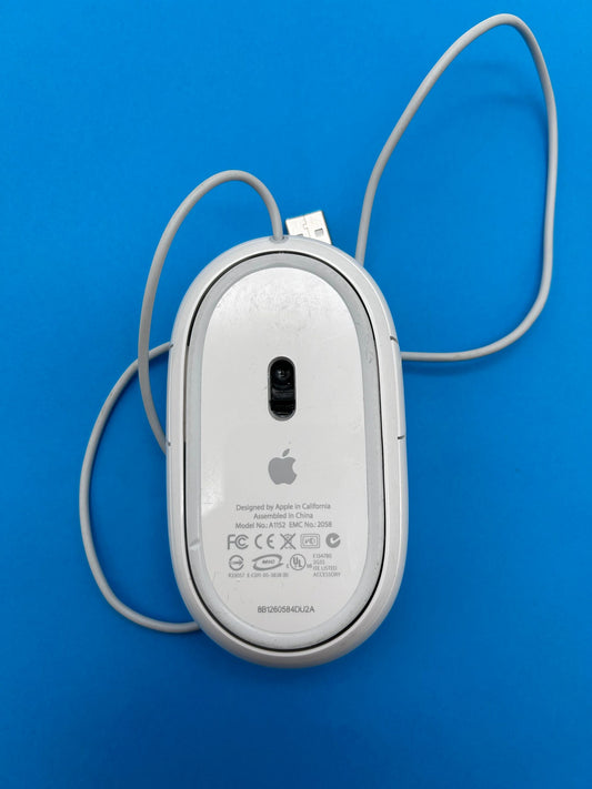 Originali Apple Mighty Mouse A1152 Laidinė Balta Pelė EMC No.: 2058