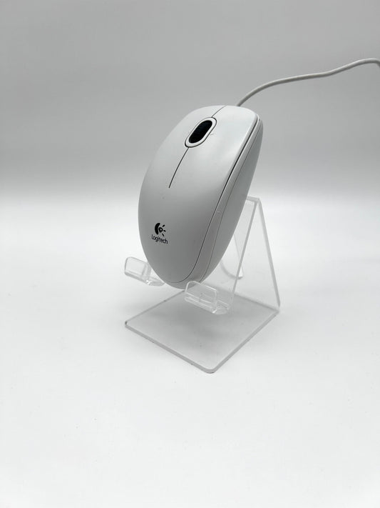 Originali Logitech B110 Balta USB Laidinė Ofiso Pelė / Darbui