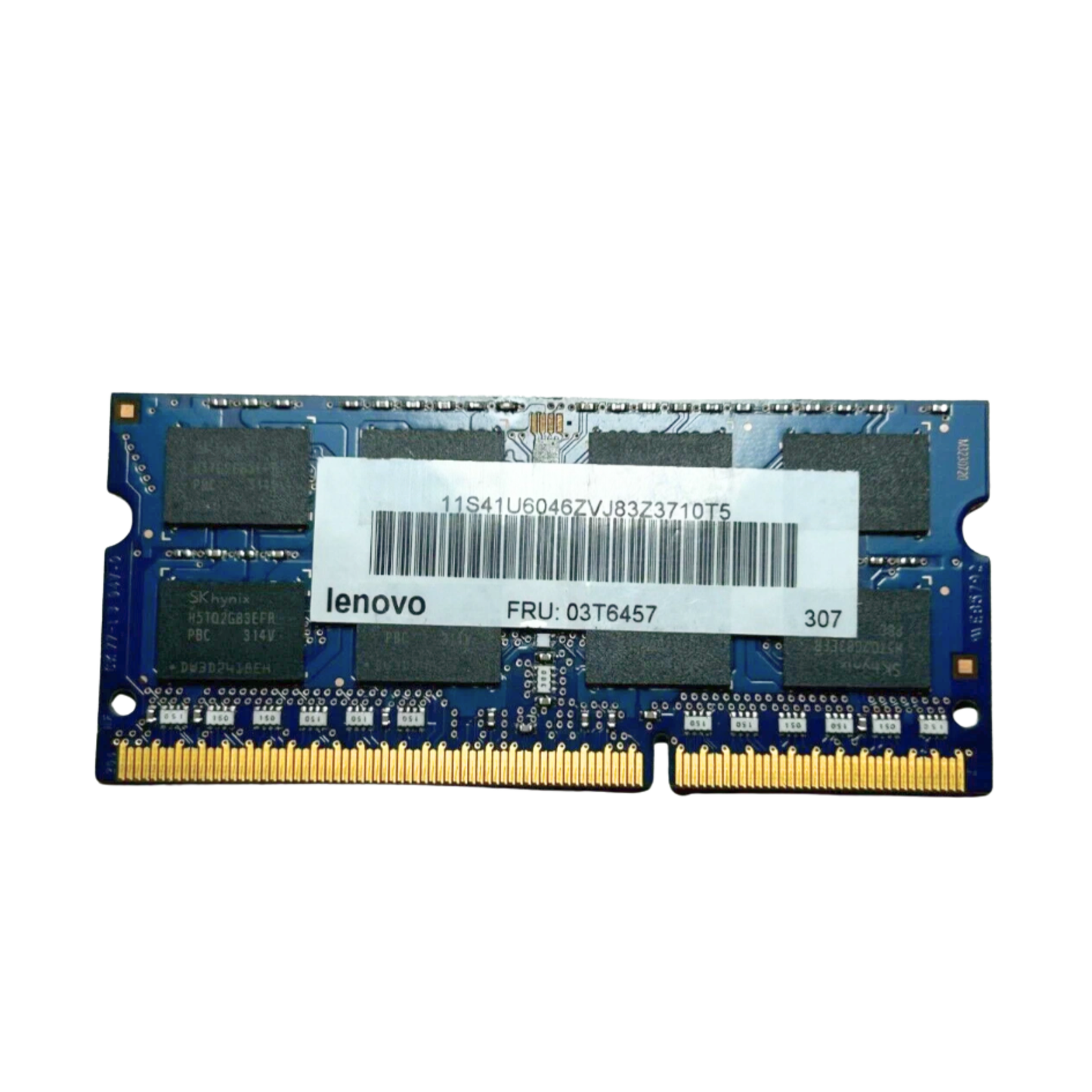 (Naudota) SK hynix 4GB 2Rx8 PC3-12800-11-12-F3 SODIMM HMT351S6EFR8C-PB Operatyvioji Atmintis