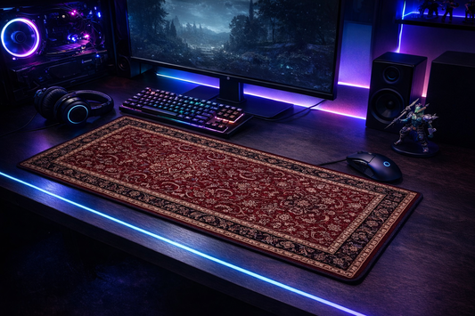 Vintažinis Boho Kilimėlis Mousepad 60x30x0.2cm