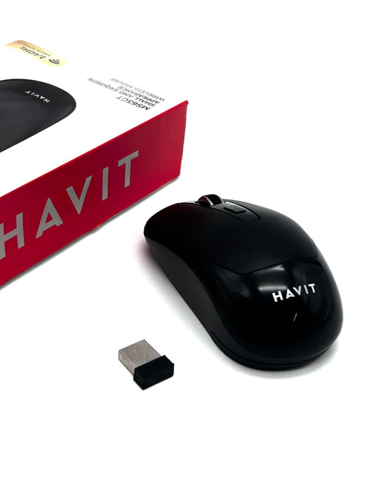 Havit MS63GT Wireless Belaidė Biuro Darbo Juoda Pelė