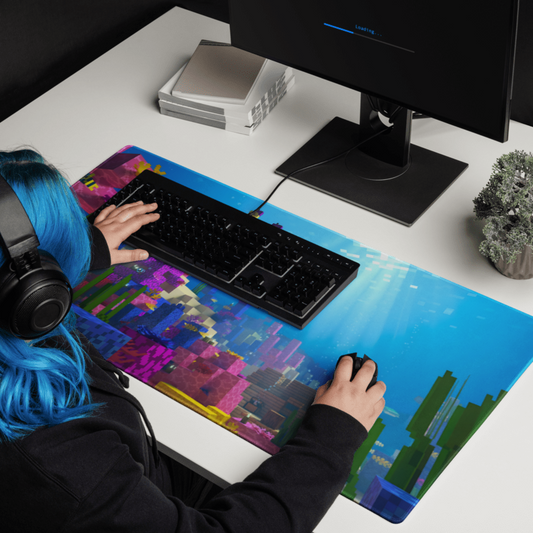 Minecraft ,,Coral Depths'' Žaidimų Kilimėlis Mousepad