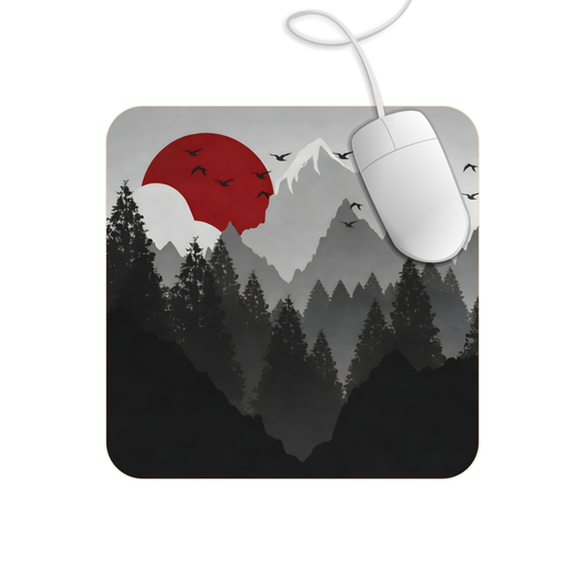 Kalnų Siluetas Žaidimų Kilimėlis Mousepad