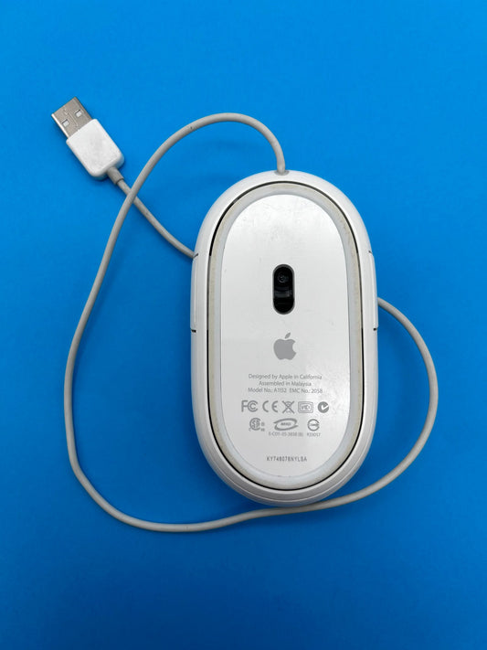 Originali Apple Mighty Mouse A1152 Laidinė Balta Pelė EMC No.: 2058