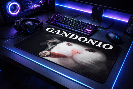„Gandonio Cat“ Žaidimų Kilimėlis Mousepad