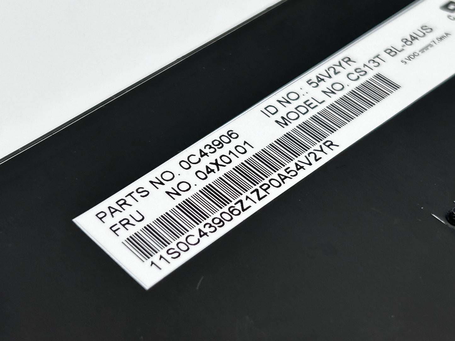 Lenovo ThinkPad T440 T450 L460 Klaviatūra US QWERTY (su apšvietimu) 04X0101 / 0C4906