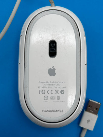Originali Apple Mighty Mouse A1152 Laidinė Balta Pelė EMC No.: 2058