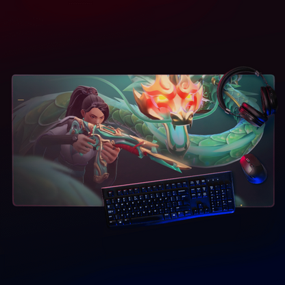 SAGE Valorant Žaidimų Kilimėlis Mousepad