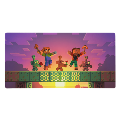 Minecraft ,,Sunset Jump'' Žaidimų Kilimėlis Mousepad