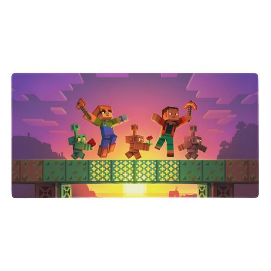 Minecraft ,,Sunset Jump'' Žaidimų Kilimėlis Mousepad