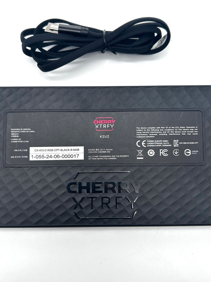 Cherry XTRFY K5V2 RGB Compact Mechaninė Gaming Žaidimų Klaviatūra