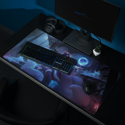 Ahri's Enchanted Night - League of Legends Žaidimų Kilimėlis Mousepad