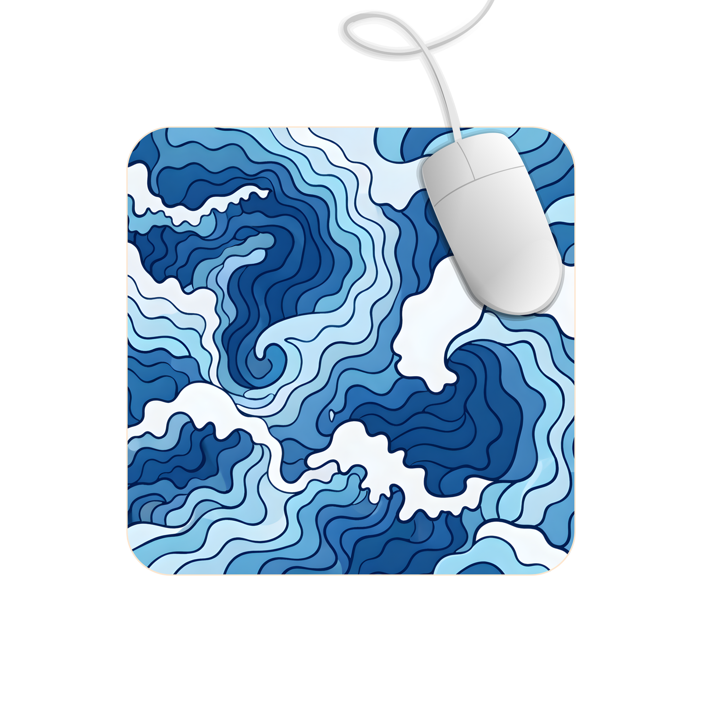 ,,Japoniškos Bangos'' Žaidimų Kilimėlis Mousepad