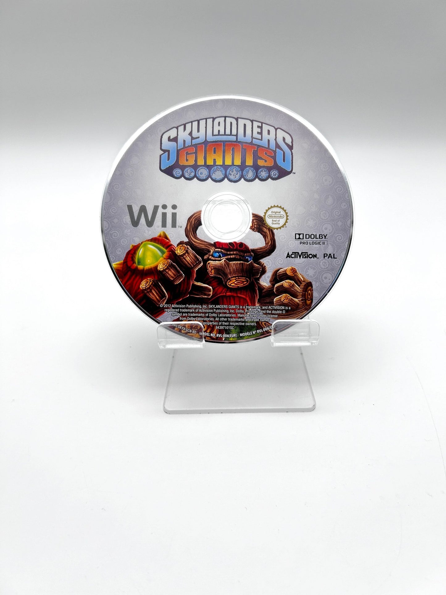 Nintendo Wii ,,Skylanders Giants" Žaidimų Diskas (PAL)
