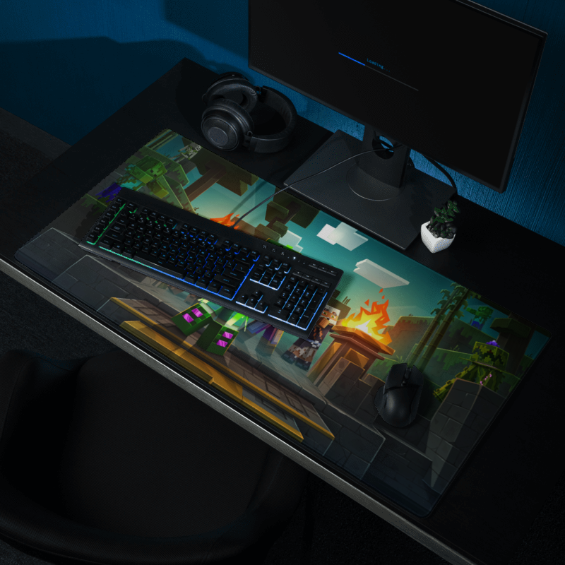 Minecraft ,,Dungeons'' Žaidimų Kilimėlis Mousepad