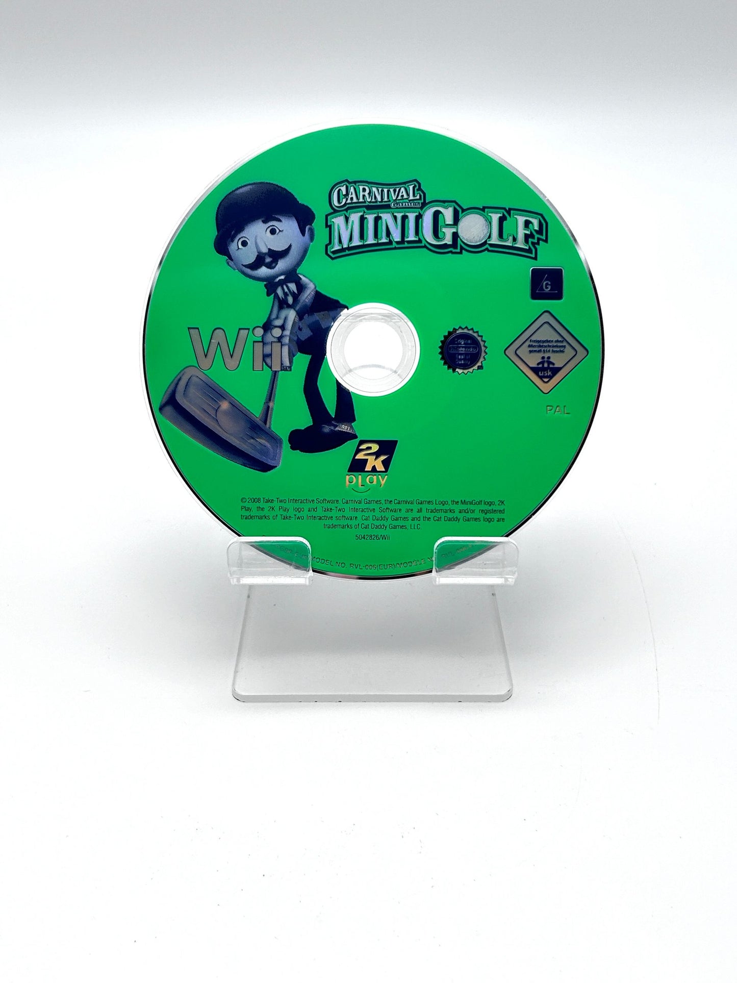 Nintendo Wii ,,Carnival Mini Golf" Žaidimų Diskas (PAL)