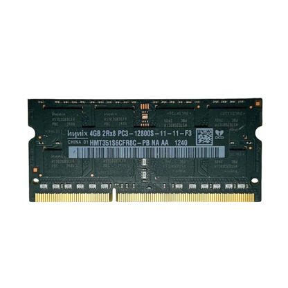 (Naudota) Hynix 4GB 2Rx8 PC3-12800S-11-11-F3 SODIMM HMT351S6CFR8C-PB Operatyvioji Atmintis
