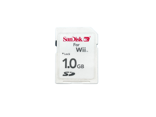 1GB SD Card SanDisk Kortelė Skirta Nintendo Wii Žaidimų Konsolei