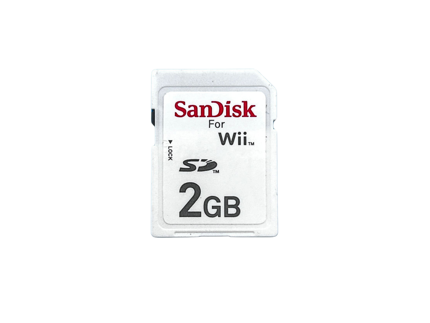 2GB SD Card SanDisk Kortelė Skirta Nintendo Wii Žaidimų Konsolei