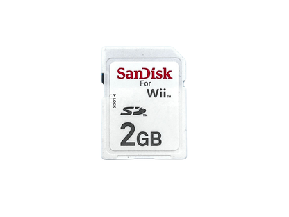 2GB SD Card SanDisk Kortelė Skirta Nintendo Wii Žaidimų Konsolei