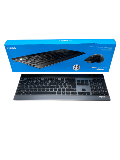 Rapoo Multi Mode 9900M Slim Wireless Darbo / Ofiso Klaviatūra