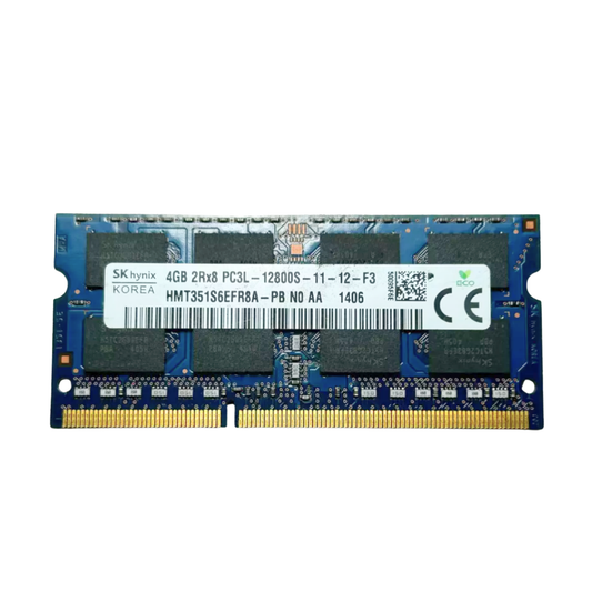 (Naudota) SK hynix 4GB 2Rx8 PC3L-12800S-11-12-F3 SODIMM HMT351S6EFR8A-PB Operatyvioji Atmintis