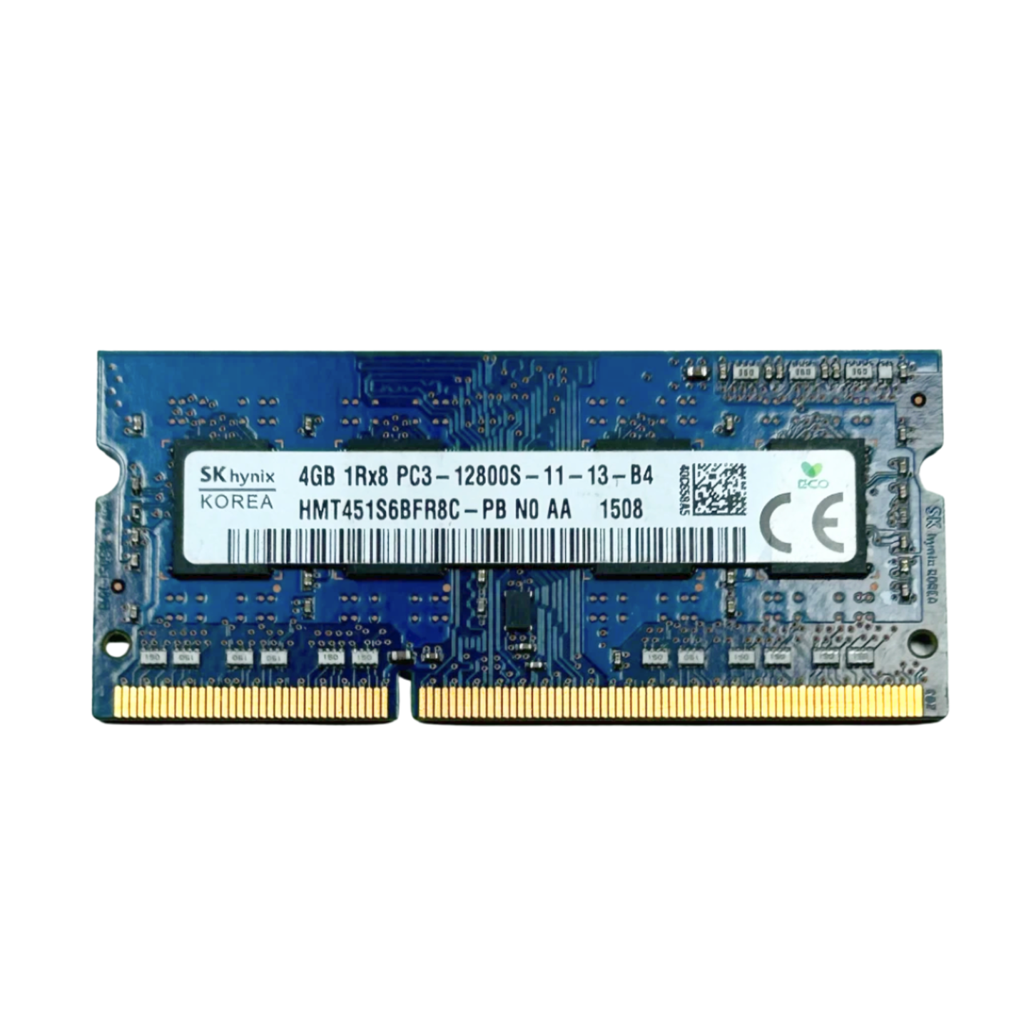 (Naudota) SK hynix 4GB 1Rx8 PC3-12800S-11-13-B4 SODIMM HMT451S6BFR8C-PB Operatyvioji Atmintis