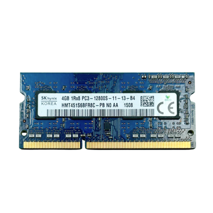 (Naudota) SK hynix 4GB 1Rx8 PC3-12800S-11-13-B4 SODIMM HMT451S6BFR8C-PB Operatyvioji Atmintis