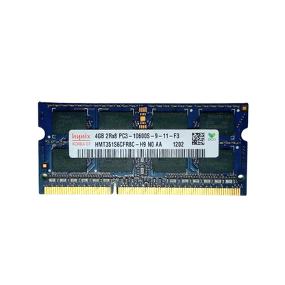 (Naudota) Hynix 4GB 2Rx8 PC3-10600S-9-11-F3 SODIMM HMT351S6CFR8C-H9 Operatyvioji Atmintis