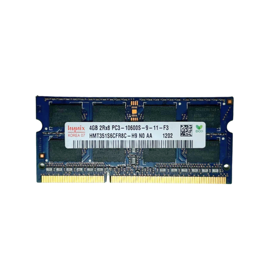 (Naudota) Hynix 4GB 2Rx8 PC3-10600S-9-11-F3 SODIMM HMT351S6CFR8C-H9 Operatyvioji Atmintis