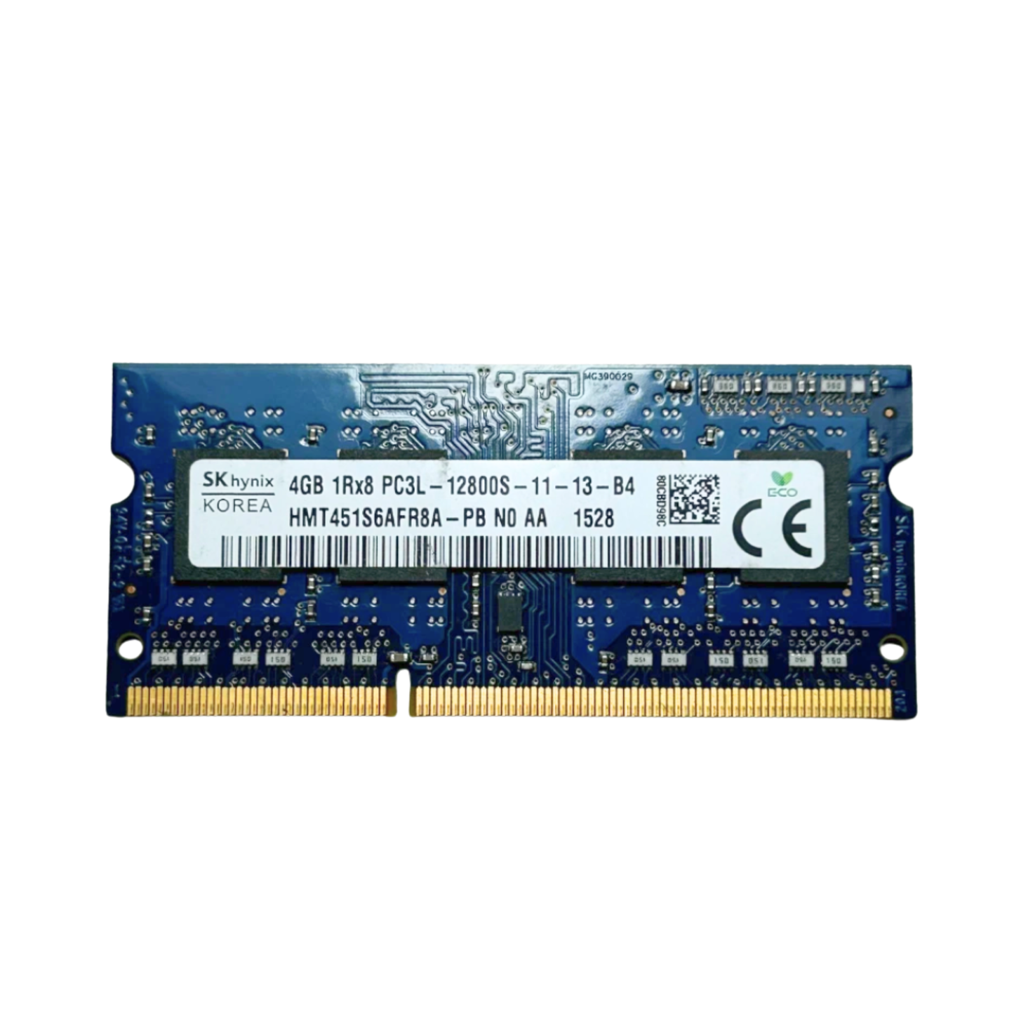 (Naudota) SK hynix 4GB 1Rx8 PC3L-12800S-11-13-B4 SODIMM HMT451S6AFR8A-PB Operatyvioji Atmintis