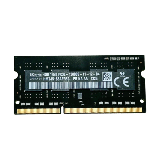 (Naudota) SK hynix 4GB 1Rx8 PC3L-12800S-11-12-B4 SODIMM HMT451S6AFR8A-PB Operatyvioji Atmintis