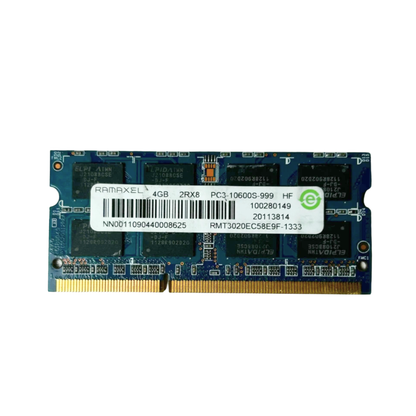 (Naudota) Ramaxel 4GB 2Rx8 PC3-10600S-999 SODIMM RMT3020EC58E9F-1333 Operatyvioji Atmintis