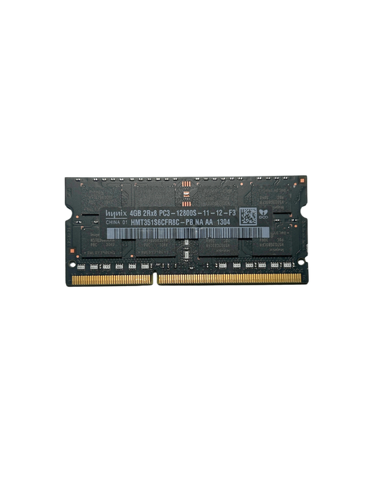 (Naudota) Hynix 4GB 2Rx8 PC3-12800S-11-12-F3 SODIMM HMT351S6CFR8C-PB Operatyvioji Atmintis