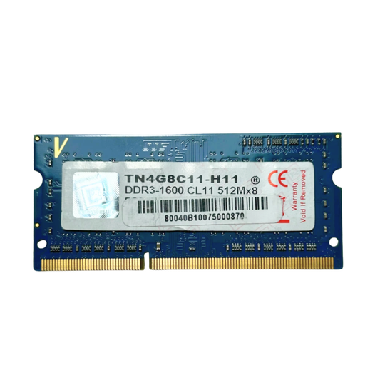 (Naudota) V-Color 4GB 1Rx8 DDR3-1600 CL11 SODIMM TN4G8C11-H11 Operatyvioji Atmintis