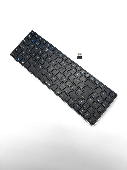 Rapoo Multi-mode 9300T Slim Wireless Belaidė Darbo / Ofiso Klaviatūra