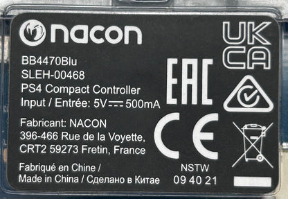 Nacon Wired Laidinis Valdymo Pultelis / PS4 Playstation 4 Controller Žaidimų Pultas