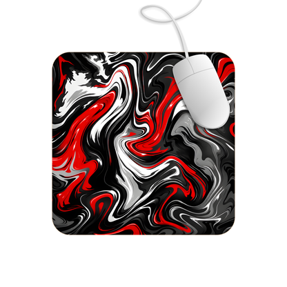 Juodai Raudonas Marmuro Raštas Žaidimų Kilimėlis Mousepad