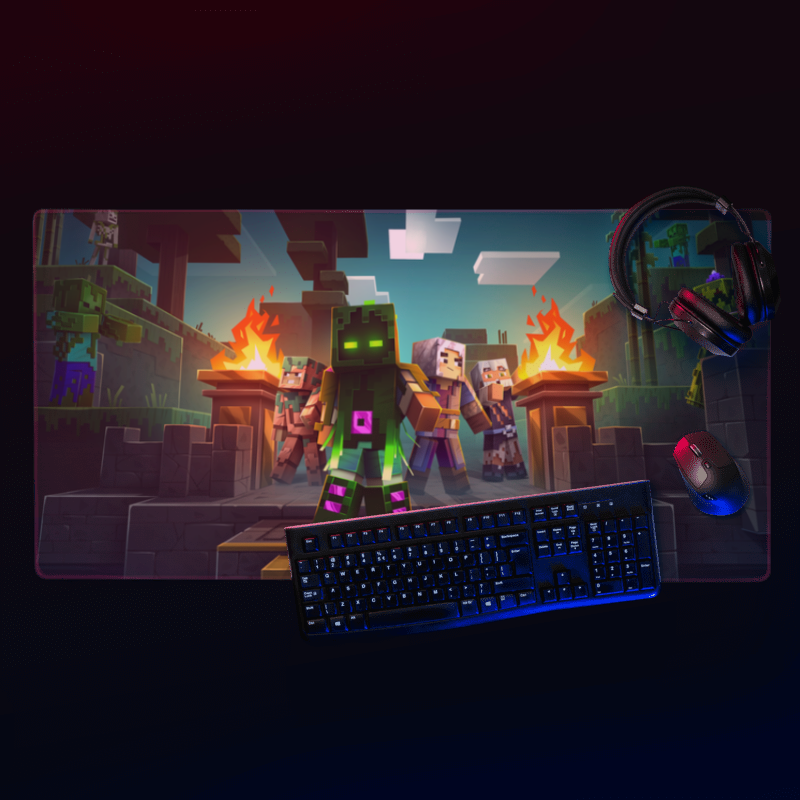 Minecraft ,,Dungeons'' Žaidimų Kilimėlis Mousepad