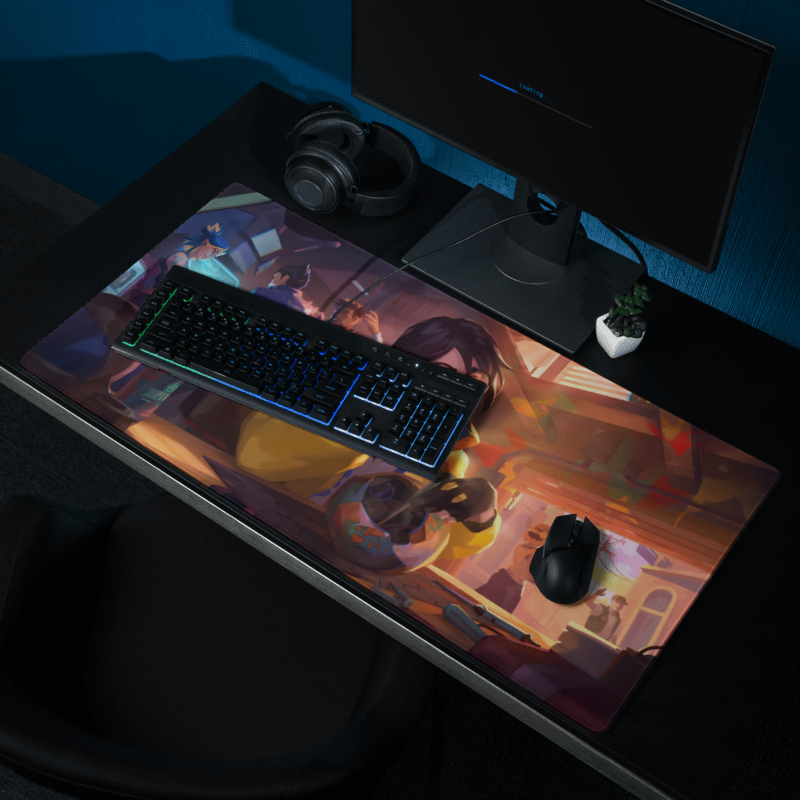 ,,Killjoy Workshop'' Valorant Žaidimų Kilimėlis Mousepad