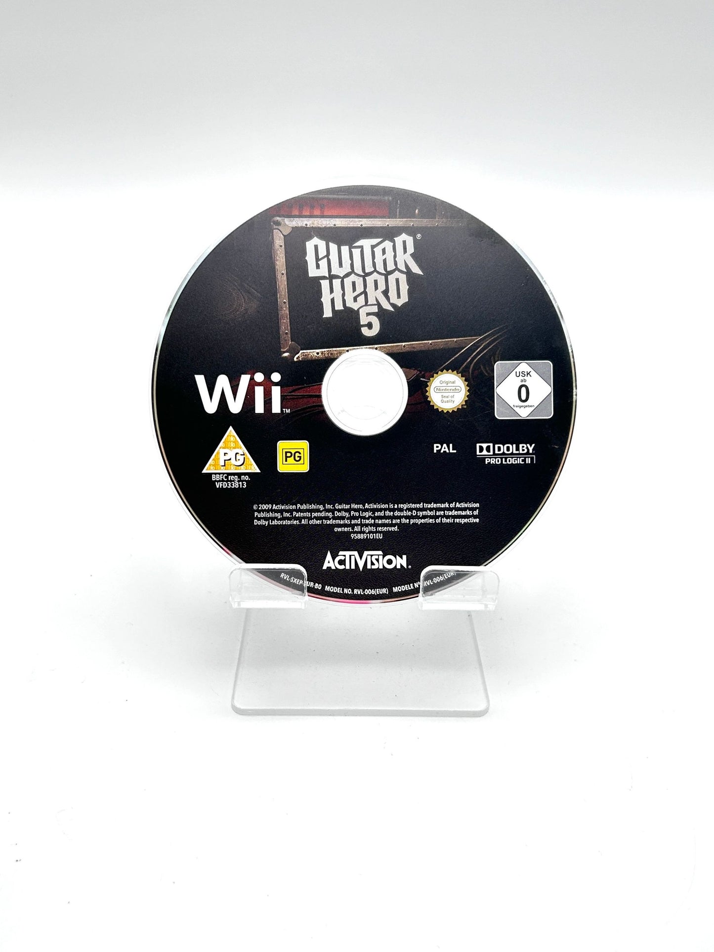 Nintendo Wii ,,Guitar Hero 5" Žaidimų Diskas (PAL)