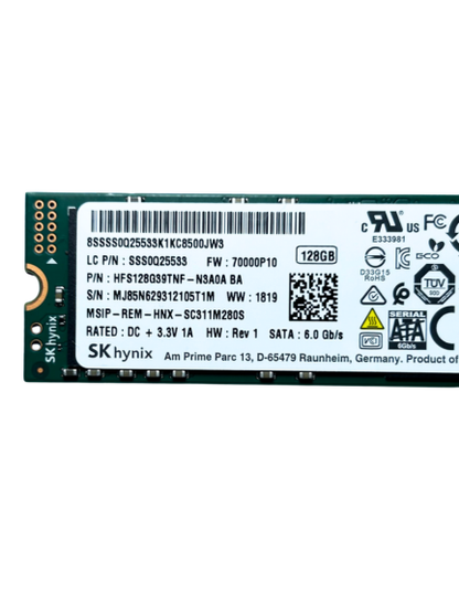 SK hynix M.2 SATA 128GB SSD Solid State Drive Kietasis Diskas HFS128G39TNF-N3A0A BA