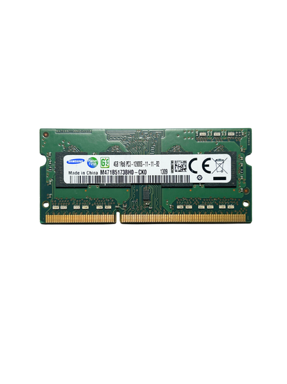(Naudota) Samsung 4GB 1Rx8 PC3-12800S-11-12-B2 SODIMM M471B5173BH0-CK0 Operatyvioji Atmintis