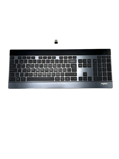 Rapoo Multi Mode 9900M Slim Wireless Darbo / Ofiso Klaviatūra