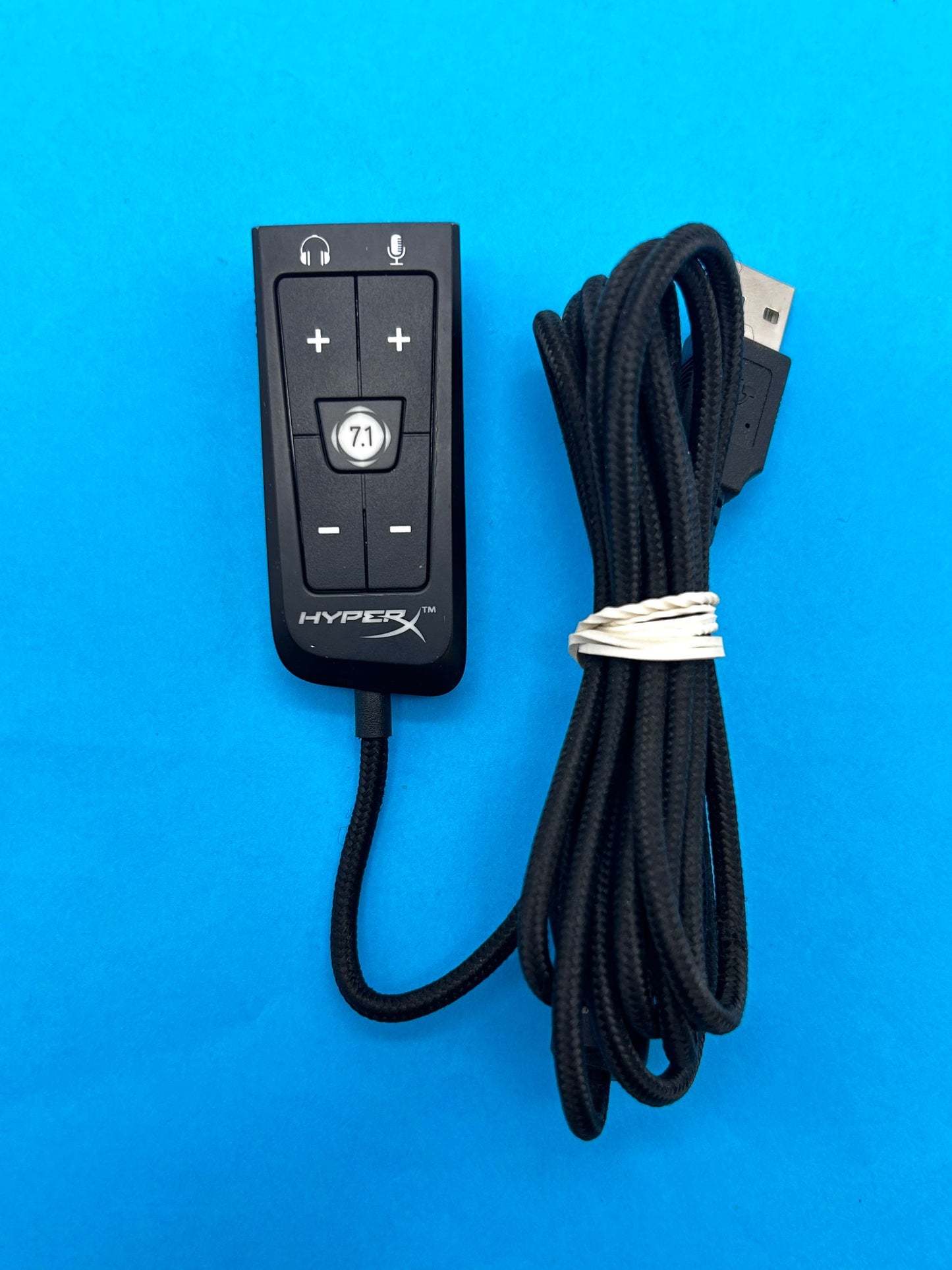Kingston HyperX Cloud II Audio Control Surround Sound Button Card Box