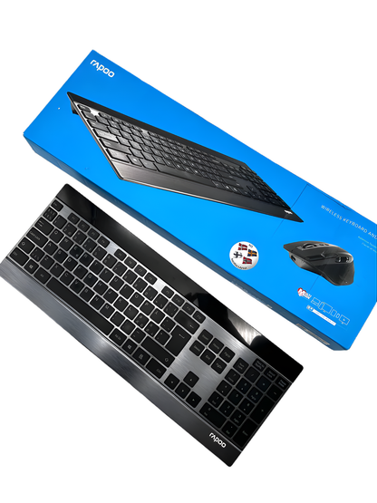 Rapoo Multi Mode 9900M Slim Wireless Darbo / Ofiso Klaviatūra