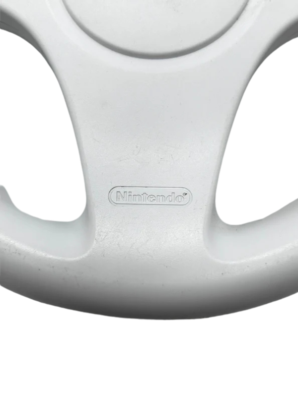 Originalūs 2 VNT Nintendo Wii Balti Lenktynių Valdymo Vairai