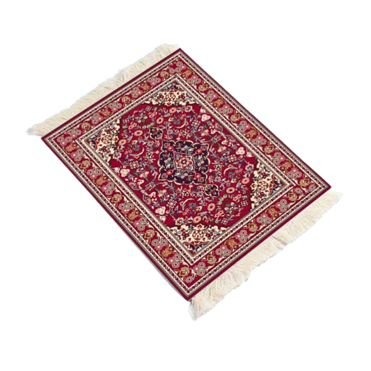 Mažas Vintažinis Boho Pelės Kilimėlis Mousepad 18x27.7cm