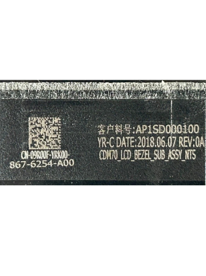 Dell Latitude 5480 LCD Ekrano Apvadas Rėmelis (Bezel) su Web Kamera 09R00F 9R00F
