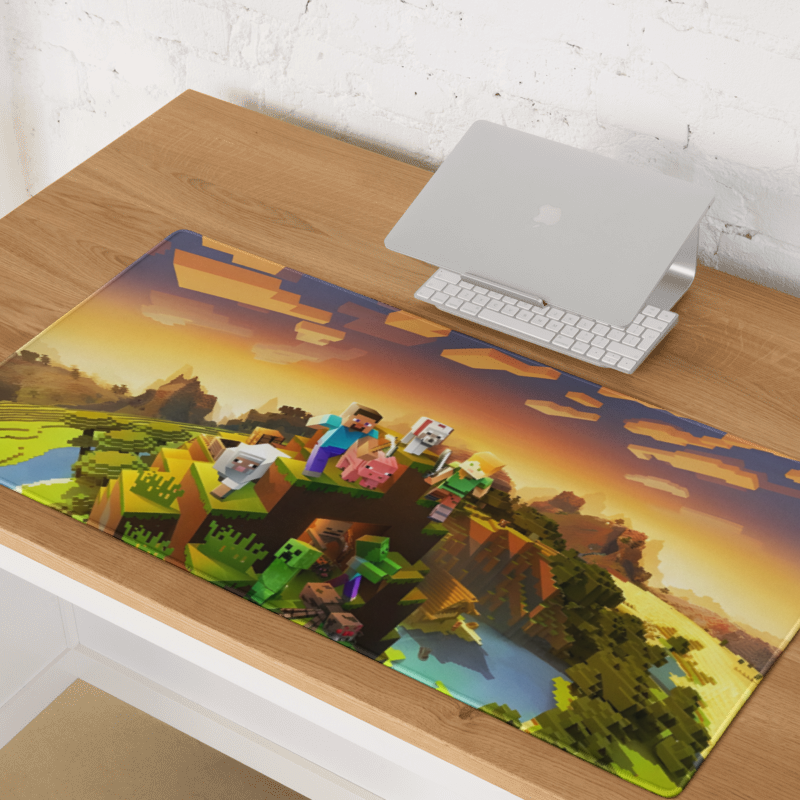 Minecraft ,,Adventure Awaits'' Žaidimų Kilimėlis Mousepad